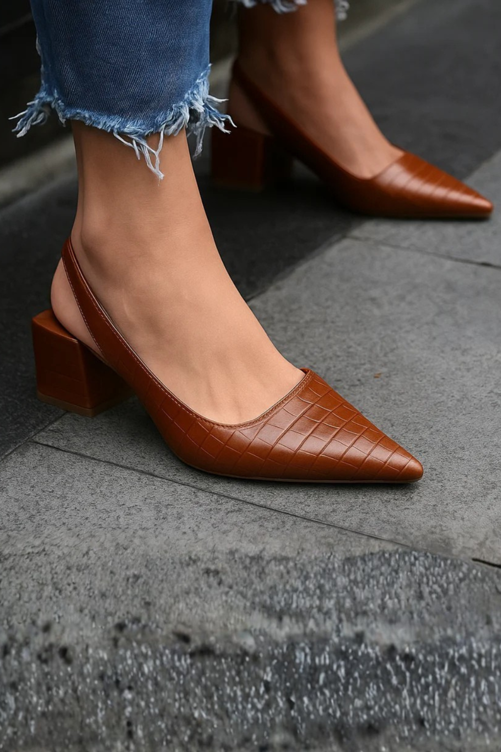 Lila™ | Riemchen-Pumps