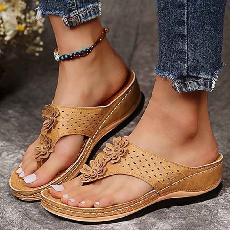 Blair™ | Lederoptik-Sandalen