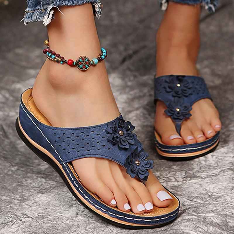 Blair™ | Lederoptik-Sandalen