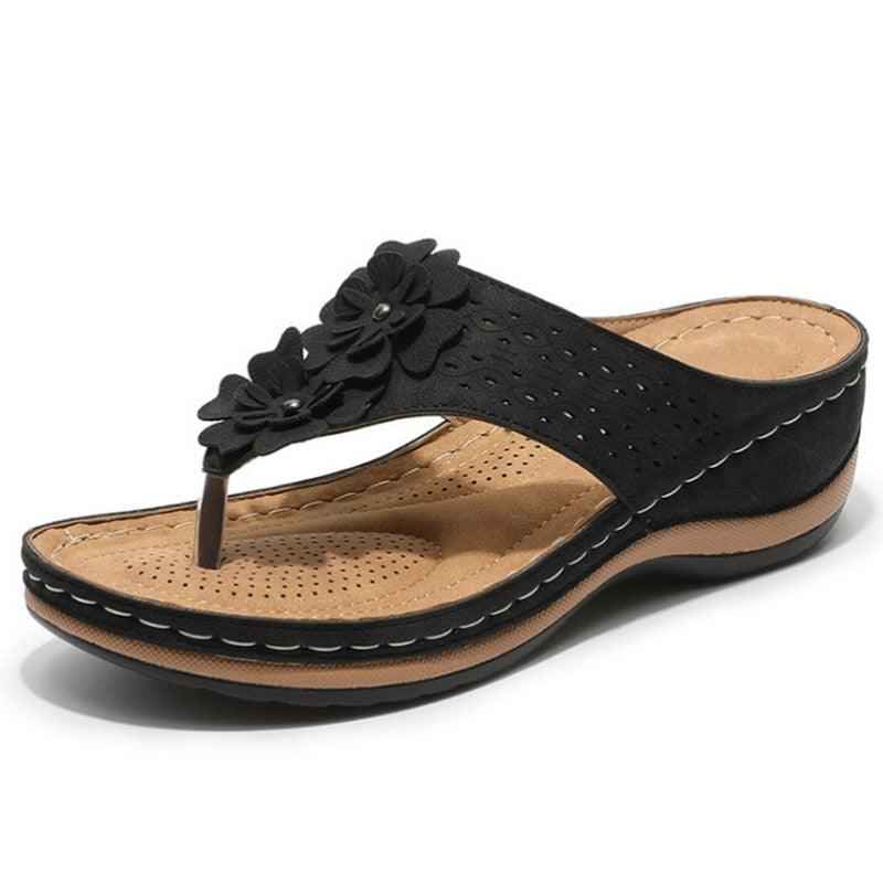 Blair™ | Lederoptik-Sandalen