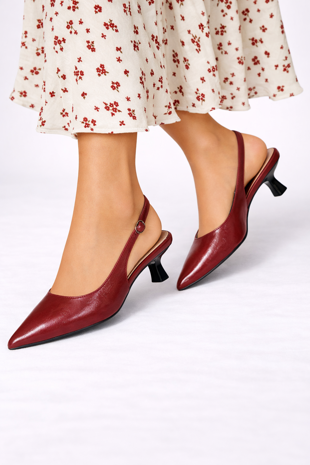 Lucinda™ | Lederoptik-Pumps