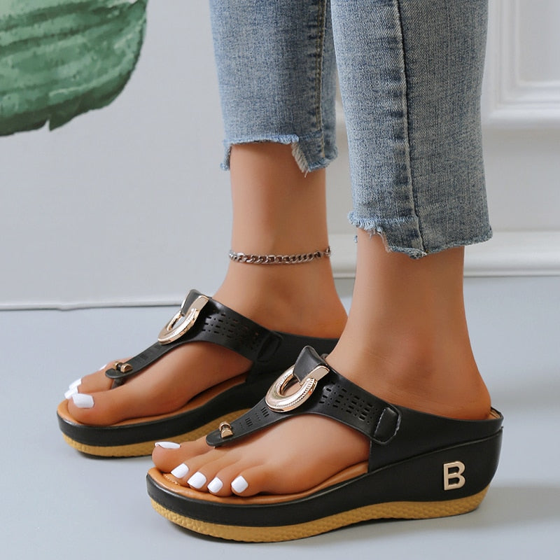 Nicya™ | Plateau-Sandalen