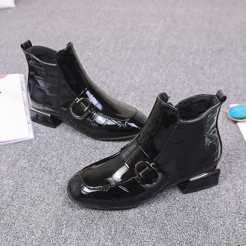 Katrielle™ | Stiefeletten mit Schnalle
